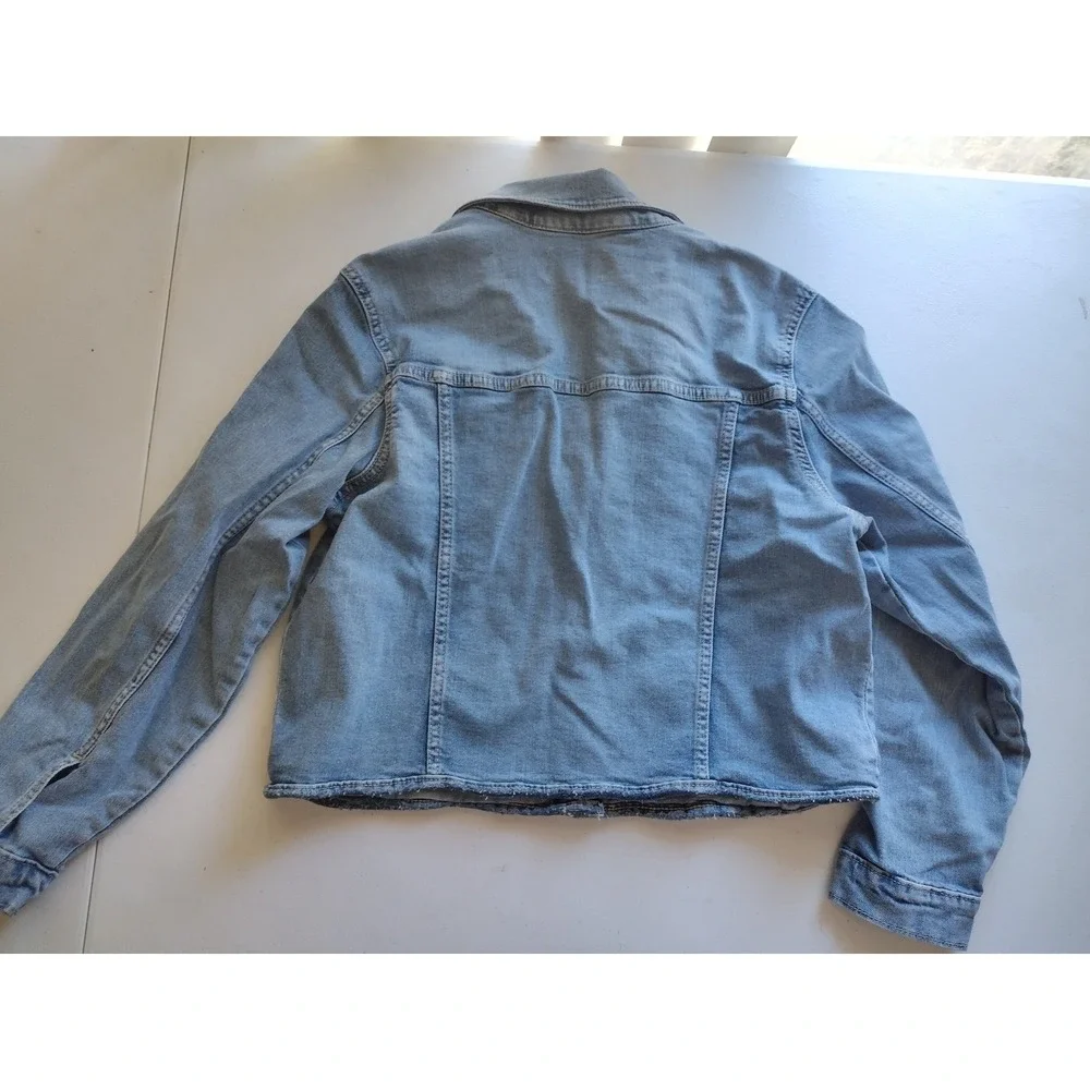 Old Navy‎ Girls XXL Denim Jean Jacket Light Wash Classic Trucker